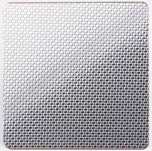 Embossed 304 Linen Pattern Stainless-steel Sheet For Decorative Plate