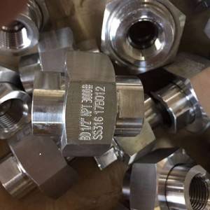 Factory wholesale Ss Tube - 316 stainless steel union – Cepheus