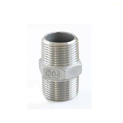 OEM/ODM Supplier 321 Stainless Steel Plate - 304 stainless steel hex nipple – Cepheus