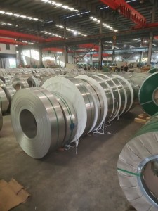 430 2b Thickness 0.5mm Stainless Steel Strip Coils Width 50 Mm 430 Ba