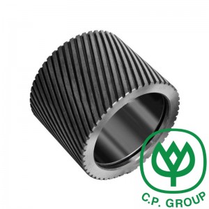 Helical Roller Shell a Fishbone Roller Shell