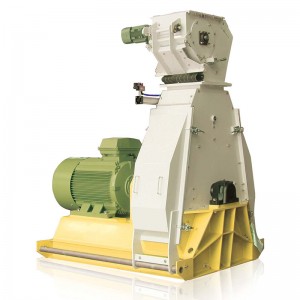 Tear Circle Type Hammer Mill Machine for fôrindustrien
