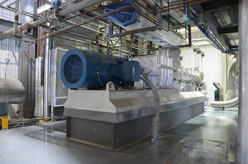 Twin Screw Extruder of the production line for Cixi CP Group