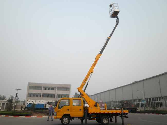 XCMG 16-meter Self-propelled Telescopic Aerial Working Platform Officially Launched into Operation