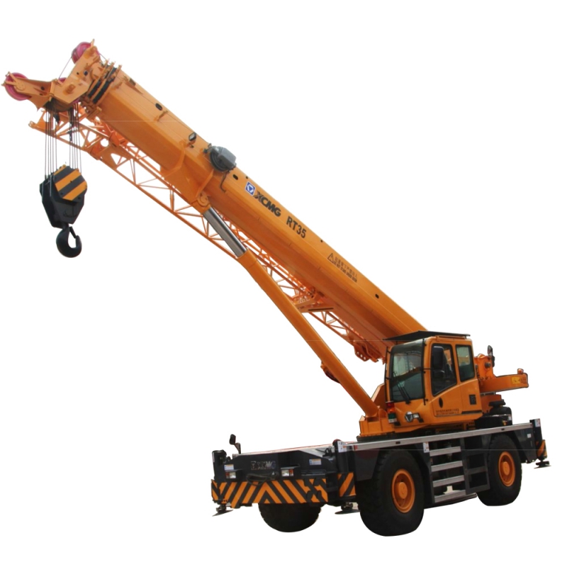 Factory Price For Zoomlion 55 Ton Truck Crane - XCMG 35 ton rough terrain crane RT35 – Caselee