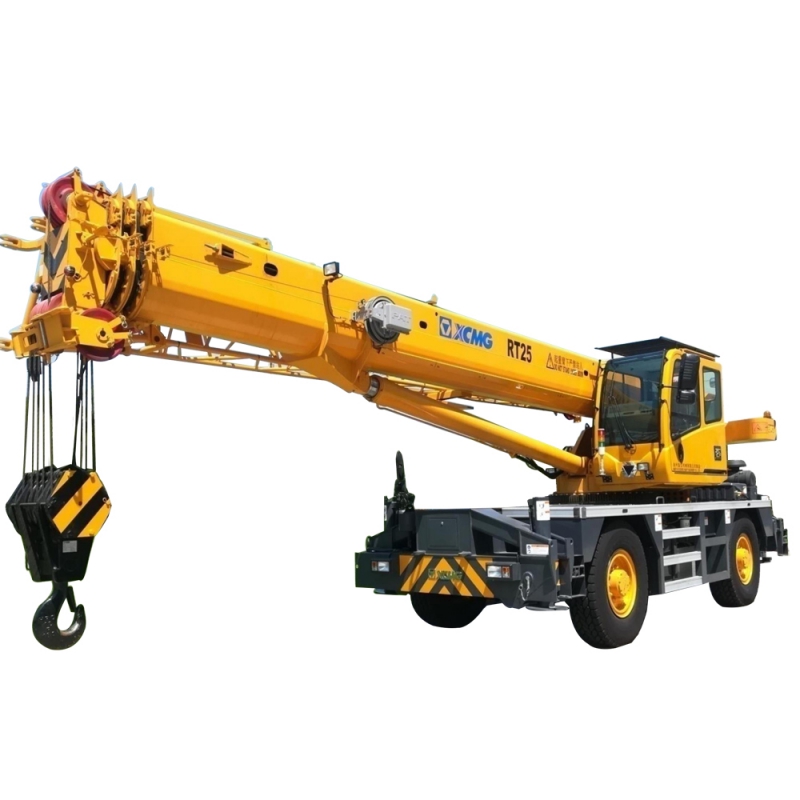 Factory Price Hydraulic Truck Crane For Sale - XCMG 25 ton rough terrain crane RT25 – Caselee