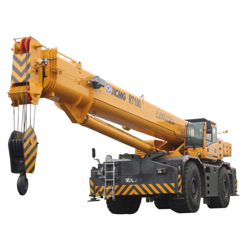 Professional Design Xcmg Motor Grader Price - XCMG 100 ton rough terrain crane RT100 – Caselee