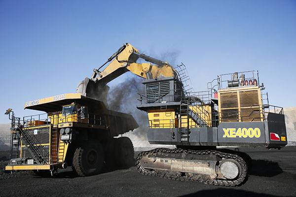 The complete set of digging & transport equipments of the maximum tonnage in China is going to be used in the mining area