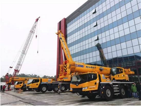 XCMG G1 Crane Products Are Sent to Hong Kong!