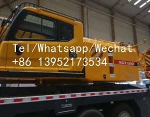 XCMG 100 ton ciężarówka żuraw XCT100