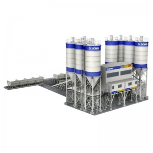 Fast Moving Concrete Mixing Plant