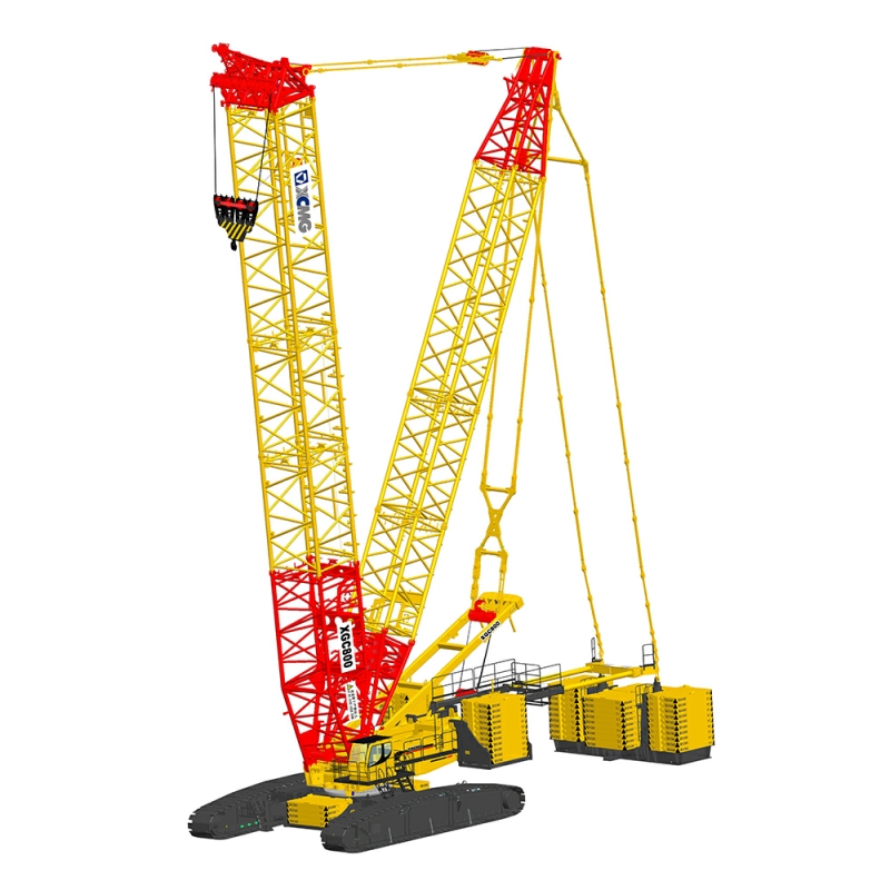 China wholesale All Terrain Crane - XCMG 800 ton crawler crane XGC800    – Caselee