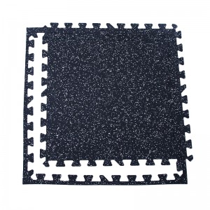 High quality wear-resistant and shock absorbing Rubber EVA interlocking floor mat wholesale