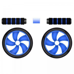 Husholdning tre hjul stille anti-skli mage hjul engros
