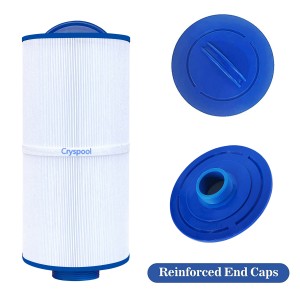 Cryspool 2″ MPT-Thread Spa Filter Compatible with Tuff spa Filter, Del Sol Spas, Sundance Spas 6540-723,5CH-402, FC-2811, South Pacific Spas 40 sq.ft hot tub Filter