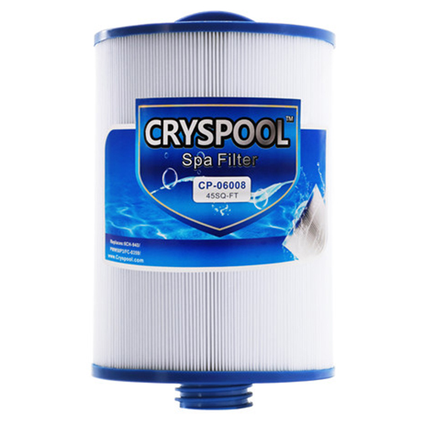 OEM Factory for Ceramic Hot Tub Filters - Cryspool CP-06008 Hot Tub Filter Replacement For Unicel 6CH-940,Filbur FC-0359 , Pleatco PWW50P3(Coarse Thread) – Cryspool