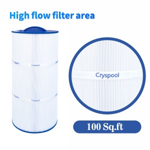 Cryspool Spa Filter Compatible with Caldera Utopia 73722,1039607, C-8399,PCD100W, FC-3965,100 sq.ft.