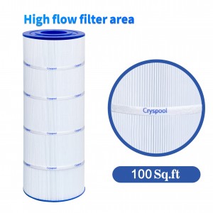 Cryspool Pool Filter Compatible with Jandy CS100, R0462200, PJANCS100, Unicel C-8410, FC-0821.100 sq.ft.