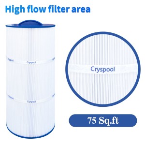 Cryspool Spa Filter Compatible with Caldera 75, C-7375, 1019301, 73531, PCD75N, FC-3964, 75 sq.ft.