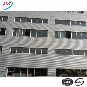 aluminium lembaran bergelombang |  Jingwan Tirai Dinding
