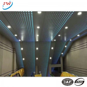 Shrnutí dvouvrstvé ventilace Návrh skleněné záclonové stěny|  JINGWAN