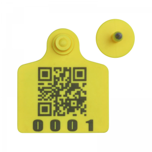 UHF Sheep Cow Cattle Animal RFID Ear Tag for Farm smart management