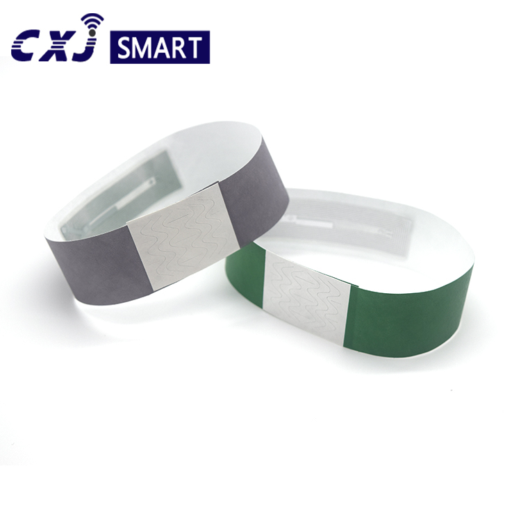 Professional China Rfid Paper Wristband - Tyvek Paper nfc ultralight ev1 bracelets – Chuangxinji