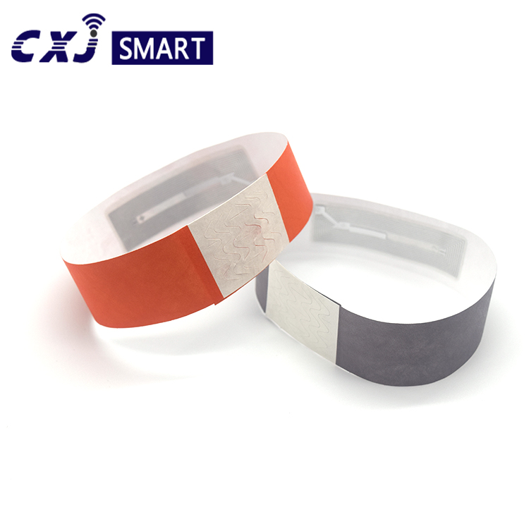 2020 China New Design Iso15693 Wristband - Tyvek Paper nfc bracelets – Chuangxinji