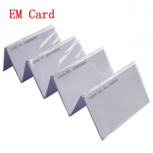 Plastic 125khz passive Rewritable RFID EM4450 Contactless card