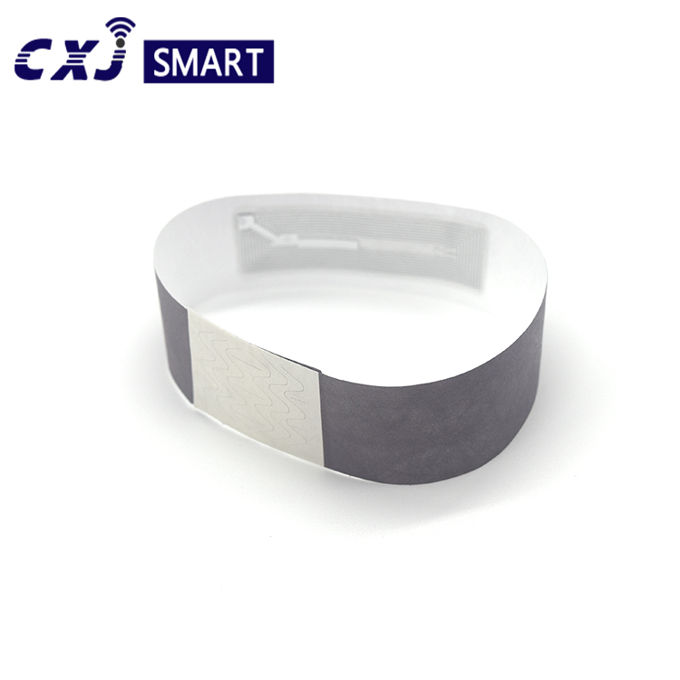 Good Quality Uhf Wristband - Custom Tyvek Paper nfc band 副本 – Chuangxinji