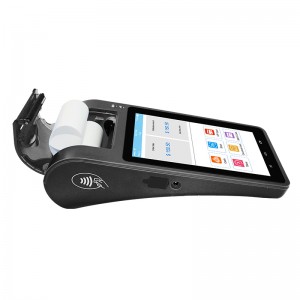 Ojú-iṣẹ Android mobile 7 inch Tablet Pos Terminal pẹlu Integrated Printer