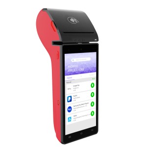 Bank Smart POS-maskine android pos med printer