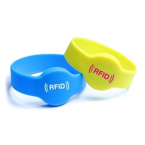 Силиконовый браслет NFC RFID 13,56 МГц для безналичной оплаты