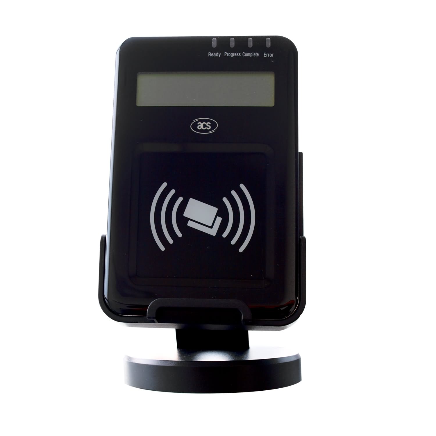 Wholesale Cheap 13.56mhz Nfc Reader Iso14443 Iso15693 Factories –  ACR1222L VisualVantage USB NFC Reader with LCD – Chuangxinji