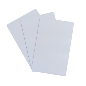 Rašalinės baltos ID kortelės plastikinės PVC tuščios bankomato kortelės su magnetine juostele