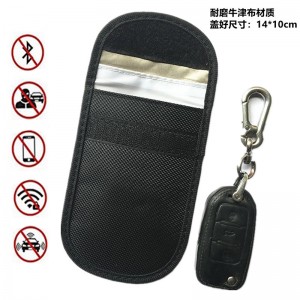 NFC RFID Car Key bag/anti-Signal Oxford Fabric Blocking Secure Pouch