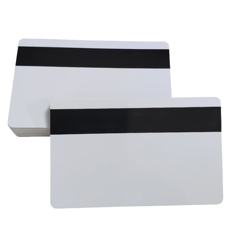 China Cheap price Pvc Nfc Wristband - Customized cr80 pvc white id card inkjet plastic blank atm cards with magnetic stripe ,Blank Inkjet CR80 30 Mil PVC Cards – Chuangxinji
