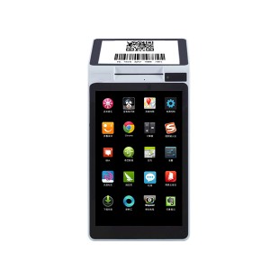 7 inch LCD Mugaragaza ubwenge bwa Android nfc pos terminal hamwe na printer