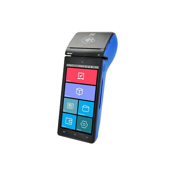 Whole Cheap Smart Card Reader Pos Terminal Factories –   Android 5.5 inch Handheld Touch Screen EMV POS Terminal  – Chuangxinji