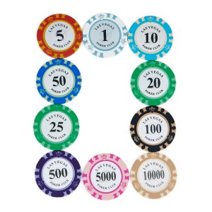 2022 Nieuwe klei-pokerchips