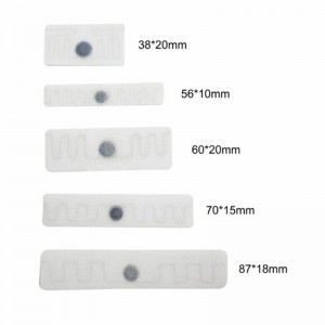 Etiqueta de lavandería de nailon de tecido téxtil lavable RFID UHF 860-960MHZ