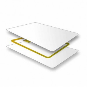Prázdna biela plastová PVC NFC karta-NTAG 216 888byte