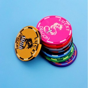 Fichas de póquer de cerámica personalizadas