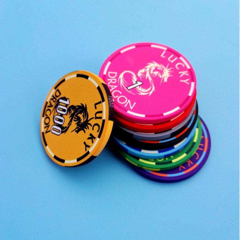 Wholesale Price China Acrylic Chip – Custom ceramic golf poker chip Casino Poker Chip – Chuangxinji