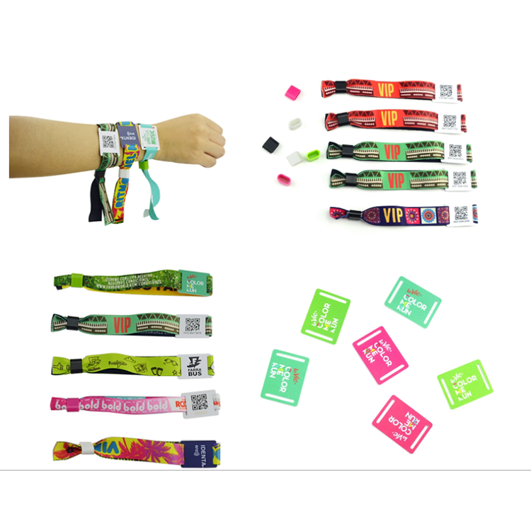 Chinese wholesale Rfid Fabric Wristbands - Mifare 1k music festival fabric woven nfc wristband – Chuangxinji
