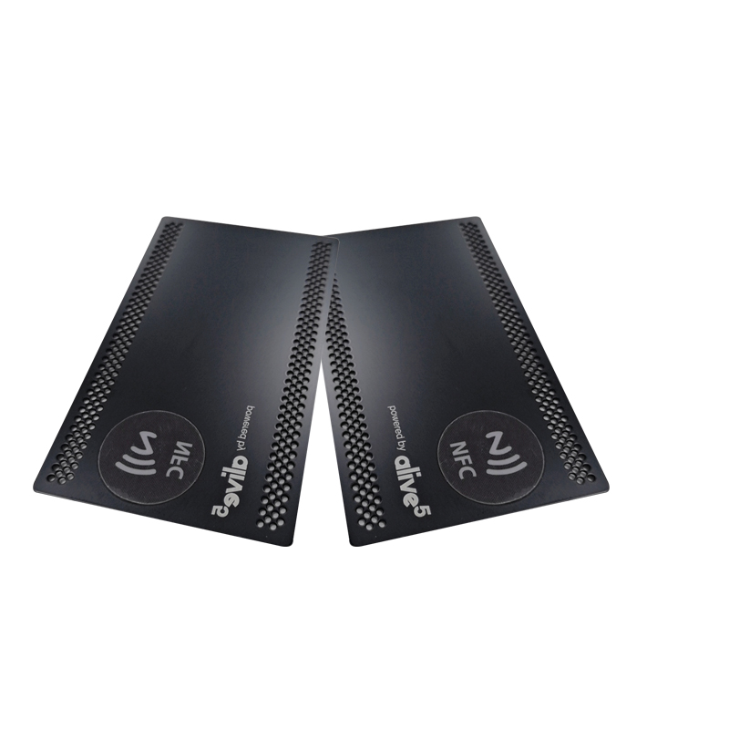 Custom Nfc Metal - Contactless ID IC Smart RFID Chip stainless steel NFC Metal Card – Chuangxinji