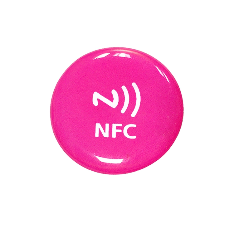 Order Waterproof NFC Tags Social Media RFID Epoxy Tag for Phone
