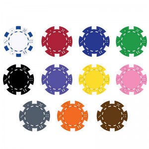 Ficha de póker de golf ABS personalizada Chip de póquer de casino