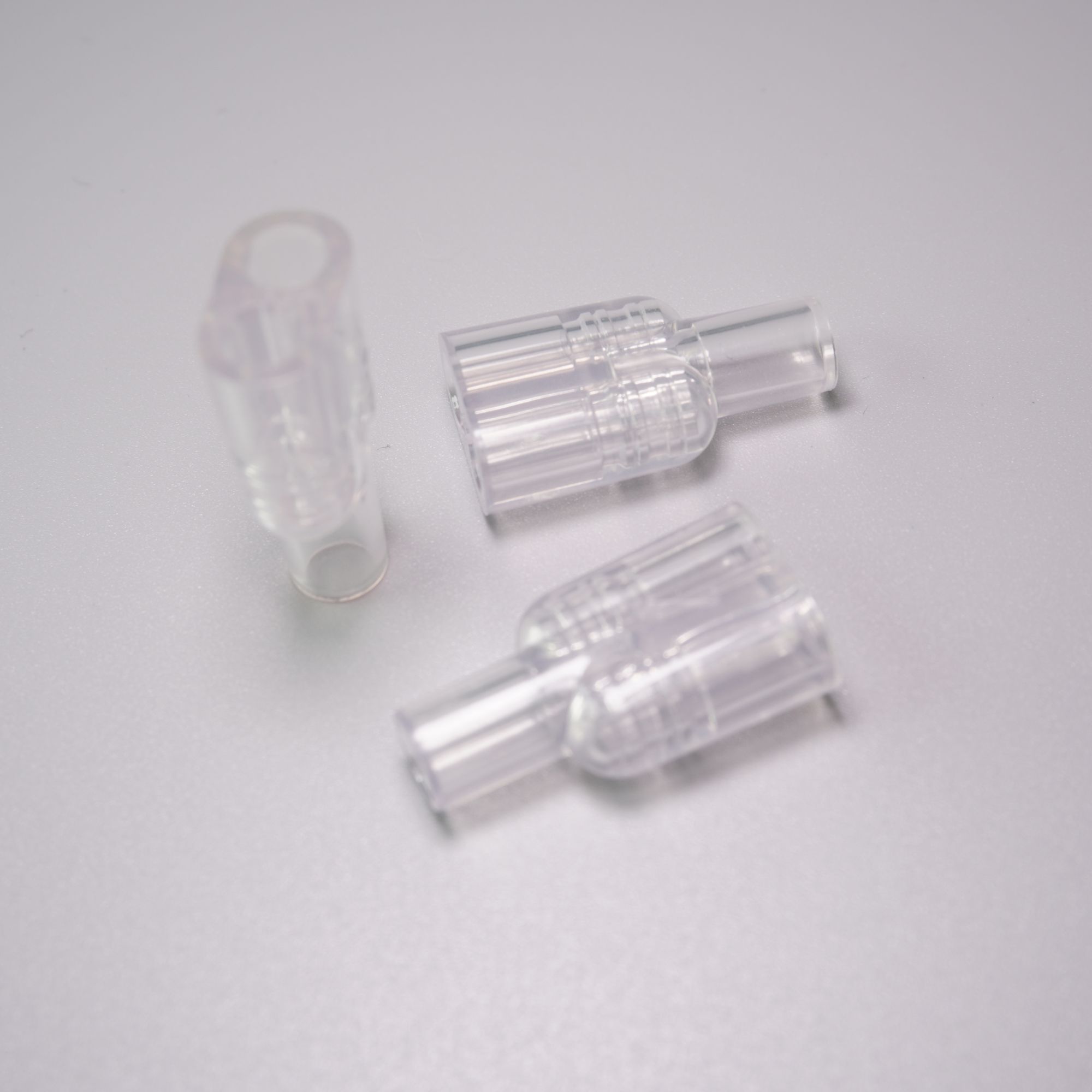Medical disposable fit OD4.0mm PVC material three way connector for extension tube – Other medical consumables NO.24001