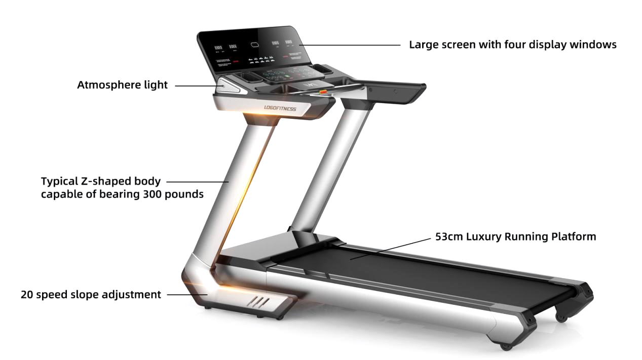 C7-530 electric home treadmill